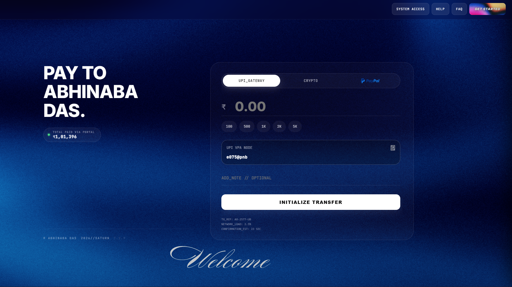 Pay Platform screenshot